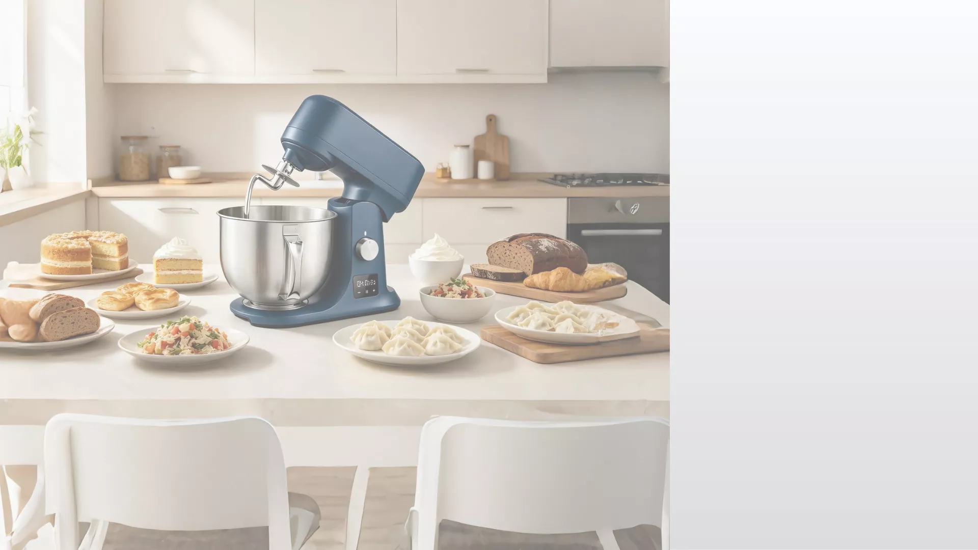 Batidora planetaria BESDA con carcasa de aluminio fundido a presión