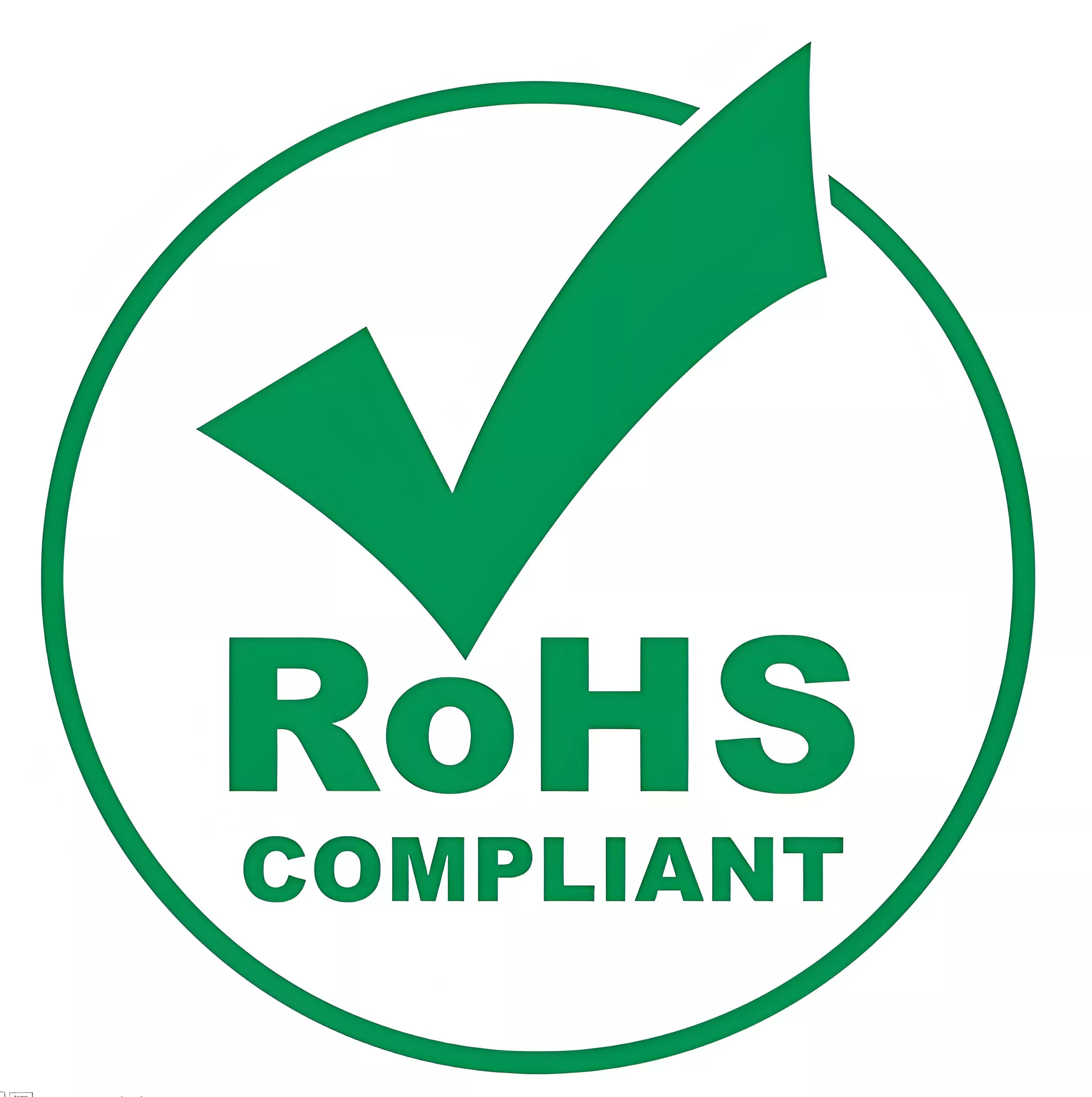RoHS compliance symbol for EU Restriction of Hazardous Substances requirements